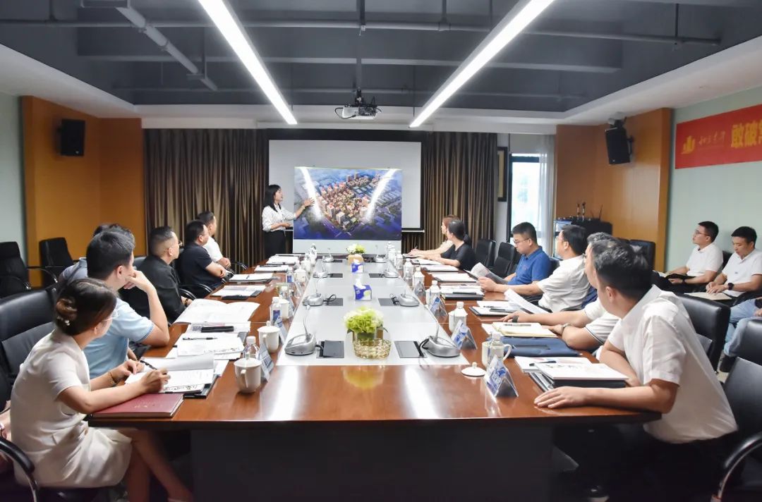 天心区委副书记、区长周志军调研老哥网长沙总部基地项目(图5)