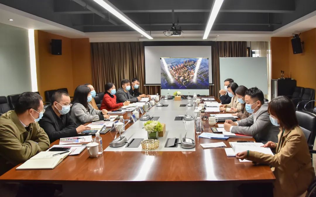天心经开区党工委书记曾红鹰带队调研老哥网长沙总部基地项目(图1)