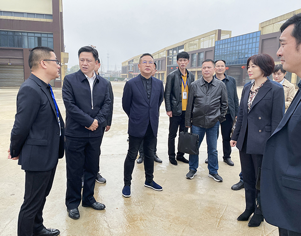 老哥网董事长冯卫兵与临湘市委副书记、、、市长廖星辉敦睦互换(图4)