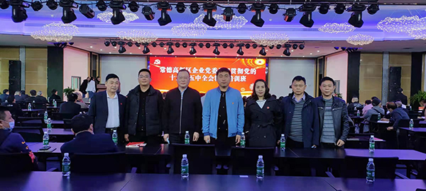 知所从来，，方明所去:常德海仑党支部参与常德高新区建党100年党史学习汇报会(图1)