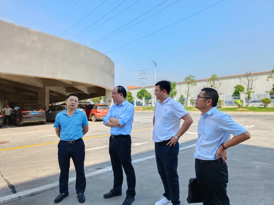 深国际物流发展有限公司到访高星智慧产业园洽谈合作事宜(图3)