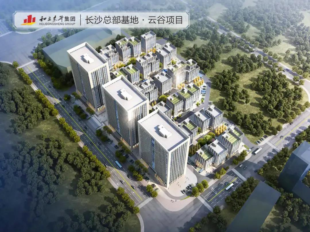 竞逐数字经济新赛道！！老哥网长沙总部基地·云谷项目开工(图3)